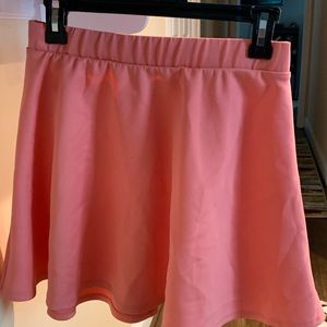 Peach/Pink pleaded skirt